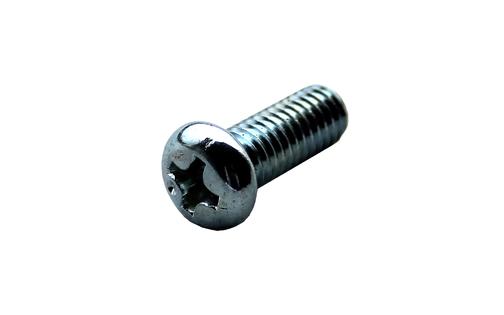 Screw round head M5x12mm