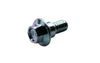 Screw hex head with 5mm shoulder M6x14mm