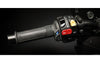 Heated Grips HG 13 Koso 7/8" + 1" L=120mm black w. switch