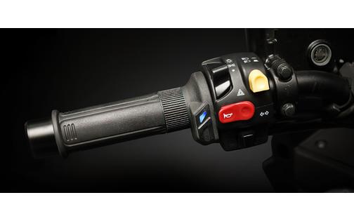 Heated Grips HG 13 Koso 7/8" + 1" L=120mm black w. switch