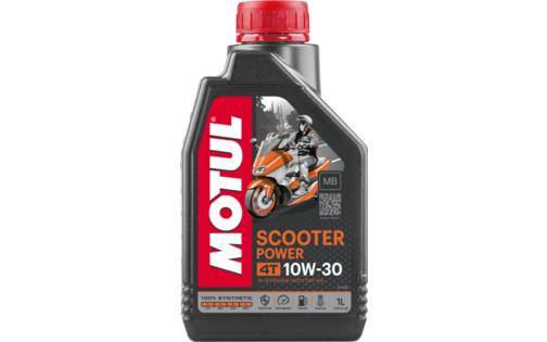 4-Stroke Oil Motul Scooter Power 10W30 MB 1L