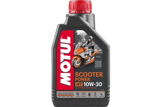 4-Stroke Oil Motul Scooter Power 10W30 MB 1L