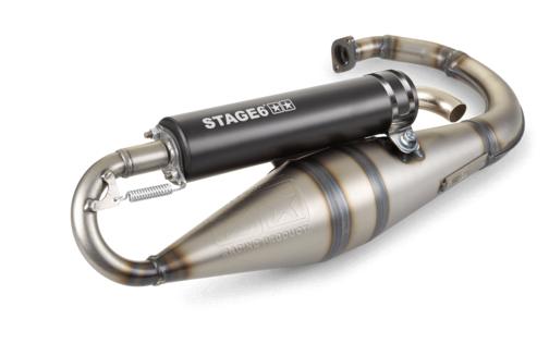 Exhaust Stage6 Pro Replica MK2 Black Minarelli vertical