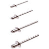 Blind Rivets Set BGS aluminium Ø 2.4 - 4.8 mm 400 pcs.