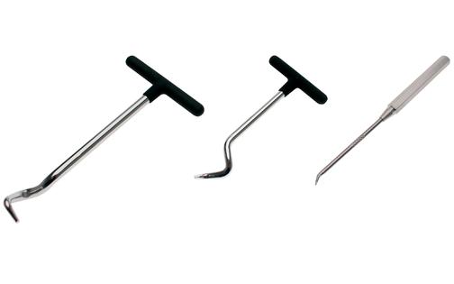 Hook Set seal removal BGS 3 pcs.