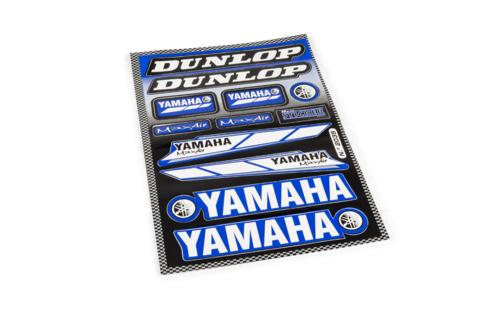 Sticker Sheet Yamaha / Dunlop 33x22cm