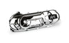 Variator Cover STR8 Cut Out Yamaha Aerox / Nitro chrome