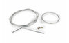Throttle Cable Kit universal 1.2mm x 2 meters Motoforce Racing chrome