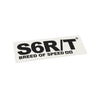 Sticker Stage6 R/T 140x48mm Black