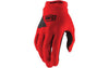 Gloves 100% Ridecamp red