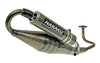 Exhaust Naraku Crossover, GY6, clear finish, Aramid muffler
