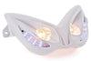 Headlight EVO 2 w/ blue LEDs MBK Nitro / Yamaha Aerox white