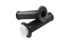 Grips left / right black with throttle sleeve GY6