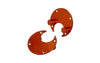 Crank Web Pads aluminium Stage6 R/T for HIGH BALANCE crankshafts, Piaggio
