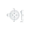 Brake Disc NG 190mm 4 holes Yamaha Slider Naked
