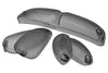 Indicator Lens Set STR8 with taillight Piaggio Typhoon / NRG black