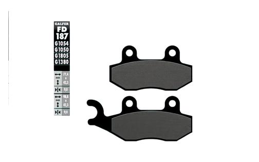 Brake Pads Galfer semi-metallic Kymco Agility