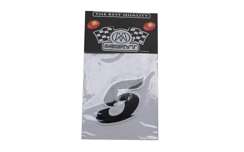 Number Sticker "5" black (5.5cm)