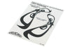 Sticker Sheet 3M "Evil Eyes" 100x120mm black/ white