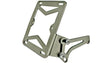 License Plate Holder Piaggio / Peugeot matte grey