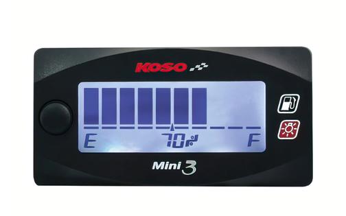 Fuel Gauge Koso Mini digital Style 3