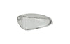 Indicator Lens, front left, black, Gilera Runner