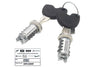 Ignition Lock + Key Set Piaggio NRG / Typhoon original after 2010
