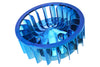 Oversize Cooling Fan STR8 Minarelli horizontal AC blue
