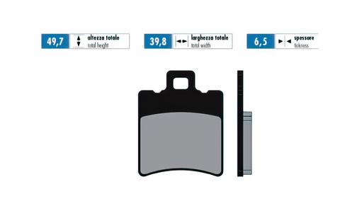 Brake Pads Polini Original Yamaha Aerox / BW's