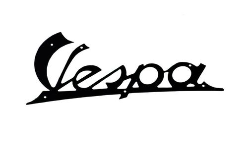 Badge Vespa blue