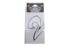 Number Sticker "2" white (9cm)