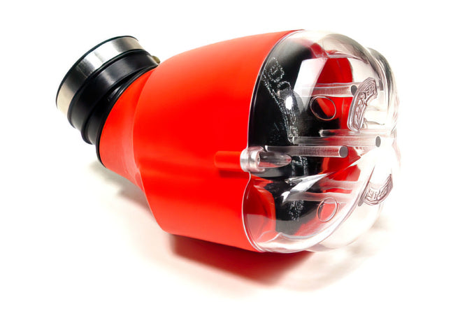 Air Filter Doppler Venturi 45° 28/35mm PHVA/PHBN red