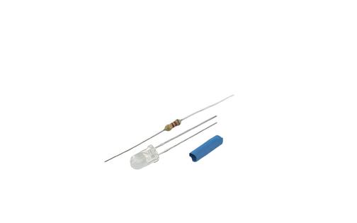LED 11000mcd, 3.6V, 0.02A, 32ø, 5mm, green
