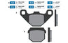 Brake Pads Polini Original Derbi / Peugeot