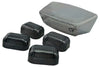 Indicator / Taillight Lens Set STR8 Yamaha Slider after 2004 black