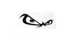 Sticker "Evil Eyes" 6x10cm black