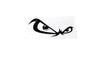 Sticker "Evil Eyes" 6x10cm black