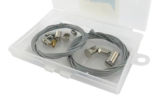 Throttle Cable / Clutch Cable Repair Kit 2x 2.5m universal