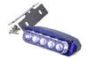 STR8 License Plate LED Lighting with holder blue