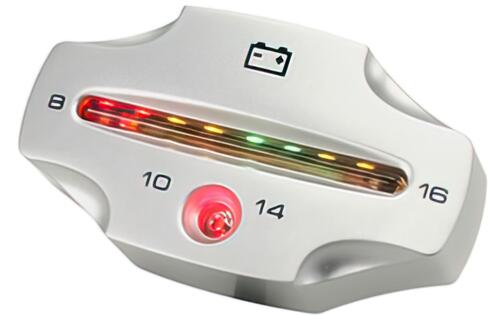 Voltmeter LED Koso silver
