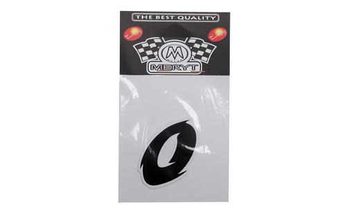 Number Sticker "0" black (5.5cm)