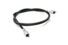 Speedometer Cable GY6 with union nut version A 139QMB/QMA