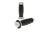 Grips GY6 left / right chrome with throttle tube