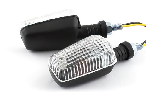 Indicators Mini rectangular black / transparent