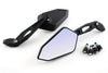 Mirror Set STR8 Street with M8-/M10 adapter black