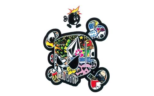 Sticker Skull Sticker Bomb