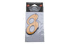 Number Sticker "8" yellow (9cm)