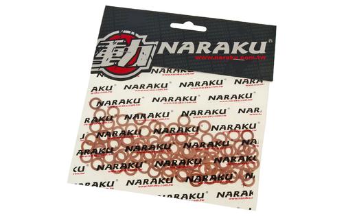 Washers / Gaskets coper Naraku 6x10x1.5mm 100 pcs.