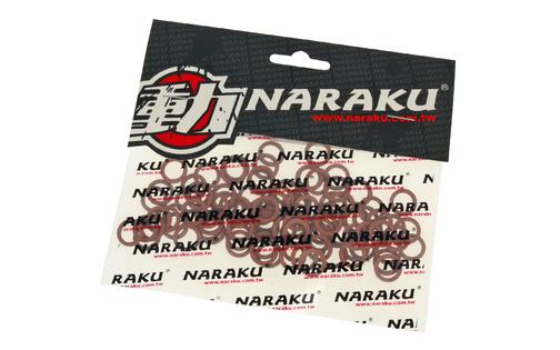 Gaskets fibre Naraku 8x12x1mm 100 pcs.