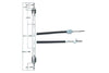 Speedometer Cable Peugeot Kisbee